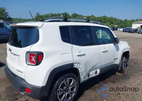 2015 Jeep Renegade Limited from USA, damaged, VIN ZACCJBDT1FPC15383